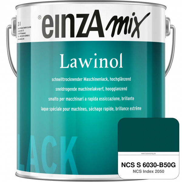 einzA Lawinol hochglänzend (NCS S 6030-B50G)