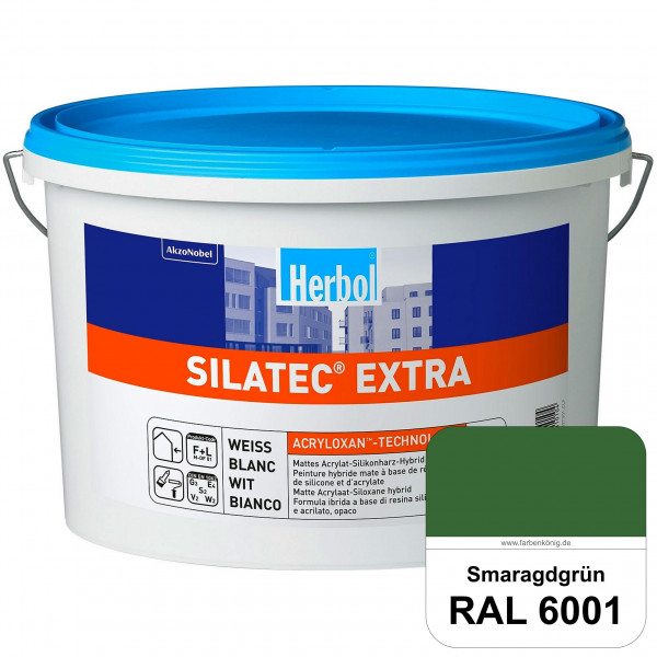 Silatec Extra (RAL 6001 Smaragdgrün) Siliconharz-Hybrid-Fassadenfarbe