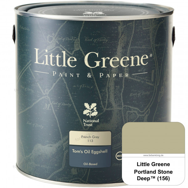 Tom's Oil Eggshell (156 Portland Stone - Deep)