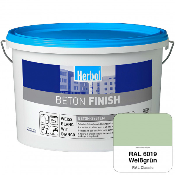Beton Finish (RAL 6019 Weißgrün)