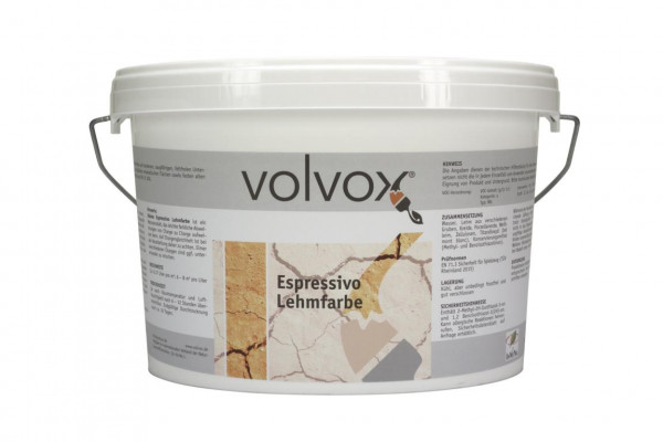 Volvox Espressivo Lehmfarbe (B-Ware) - 10 Liter (Delphin - Volvox - Natürliche Designfarben)