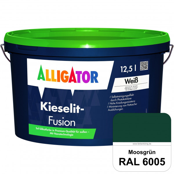 Kieselit Fusion (RAL 6005 Moosgrün)