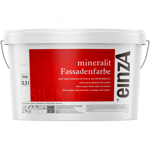 einzA mineralit Fassadenfarbe (Weiß)
