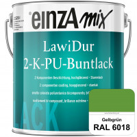 einzA LawiDur 2-K-PU-Buntlack - Hochglanz (RAL 6018 Gelbgrün)