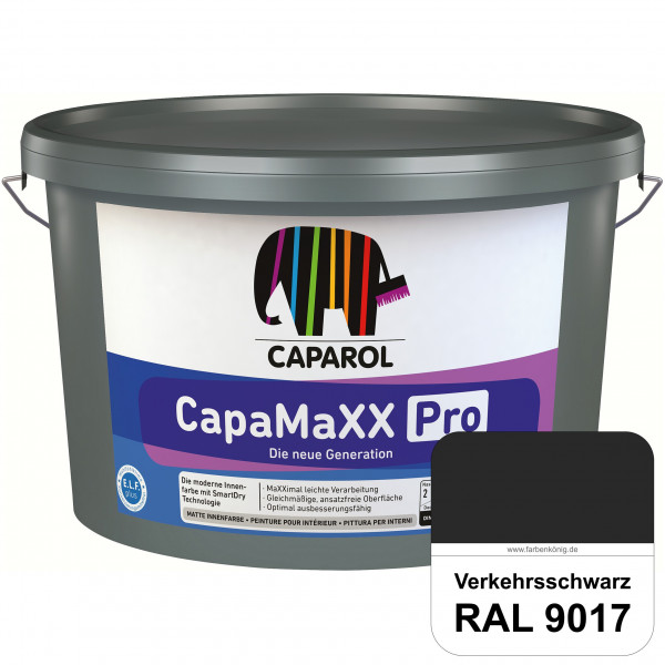Caparol CapaMaXX Pro (RAL 9017 Verkehrsschwarz)