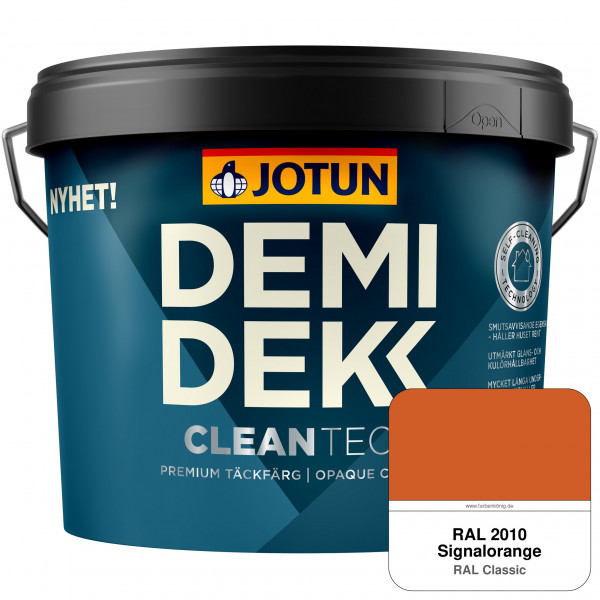 DEMIDEKK Cleantech (ehemals Demidekk Optimal, Demidekk Ultimate Täckfärg) - Deckende Holzfarbe für A