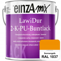 einzA LawiDur 2-K-PU-Buntlack - Seidenglanz (RAL 1037 Sonnengelb)