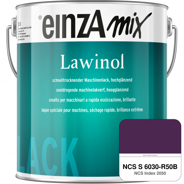 einzA Lawinol hochglänzend (NCS S 6030-R50B)