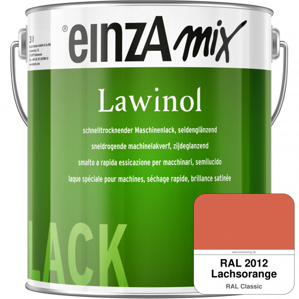 einzA Lawinol seidenglänzend (RAL 2012 Lachsorange)