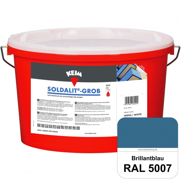 KEIM Soldalit®-Grob (RAL 5007 Brillantblau)