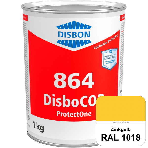 DisboCOR 864 ProtectOne (RAL 1018 Zinkgelb) 1-Topf-geeignete Korrosionsschutz für alle metallische