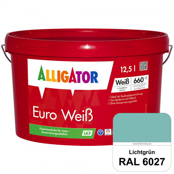 Euro Weiß LKF (RAL 6027 Lichtgrün)