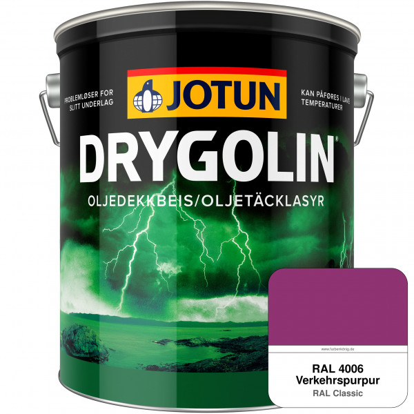 Drygolin Oljedekkbeis (ehemals Trebitt deckend) - Deckende & wetterbeständige Öllasur für Außen (RAL
