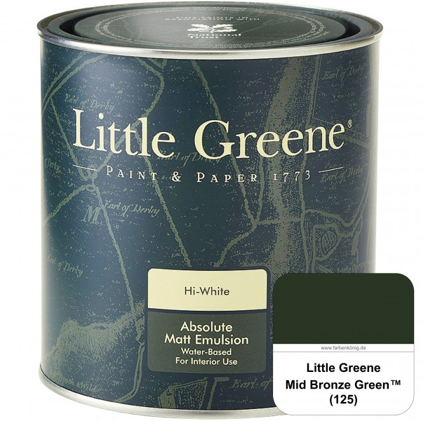 Absolute Matt Emulsion (125 Mid Bronze Green)