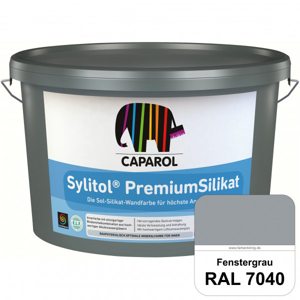 Caparol Sylitol PremiumSilikat (RAL 7040 Fenstergrau) - ehemals Histolith PremiumSilikat