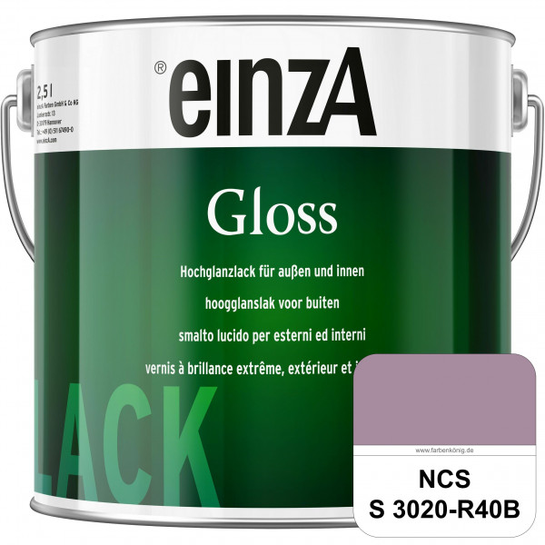 einzA Gloss (NCS S 3020-R40B) Hochwertiger Alkydharzlack in Premium-Qualität, hochglänzend.