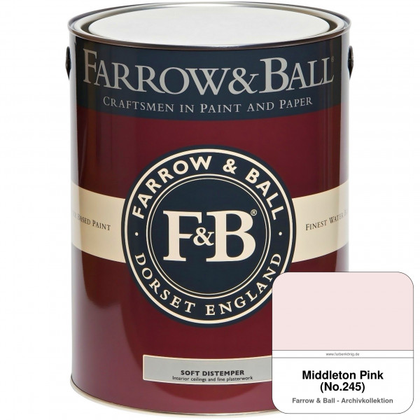 Soft Distemper (Middleton Pink No. 245)