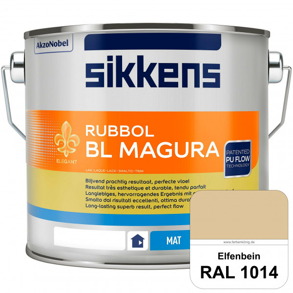 Rubbol BL Magura (RAL 1014 Elfenbein) matter PU-Lack (wasserbasiert) innen & außen