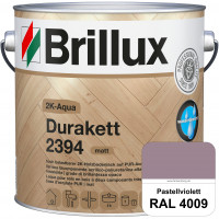 2K-Aqua Durakett 2394 (RAL 4009 Pastellviolett) Wasserbasierter 2K-Versiegelung für Parkettfußböden,