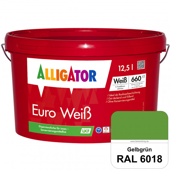 Euro Weiß LKF (RAL 6018 Gelbgrün)
