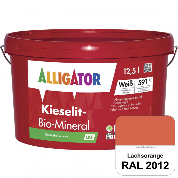Kieselit-Bio-Mineral LKF (RAL 2012 Lachsorange)