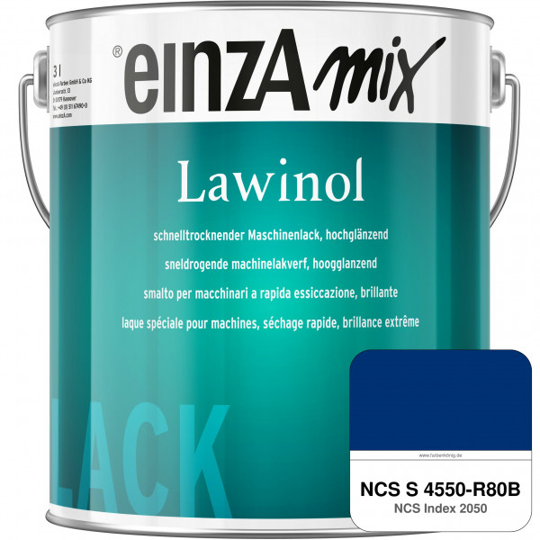einzA Lawinol hochglänzend (NCS S 4550-R80B)