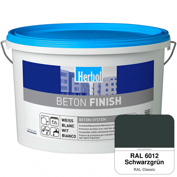 Beton Finish (RAL 6012 Schwarzgrün)