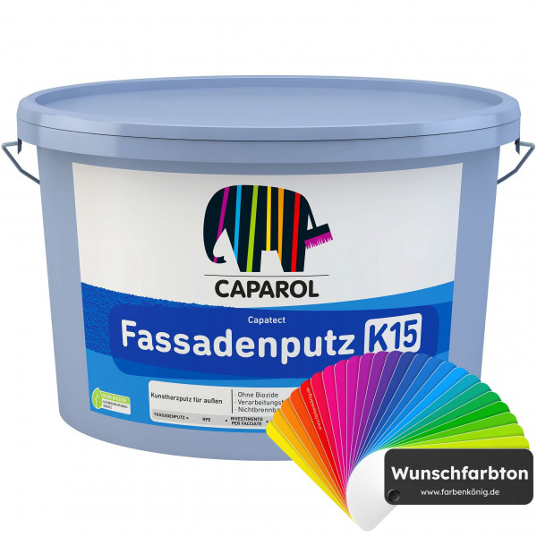 Capatect Fassadenputz K15 (Wunschfarbton)