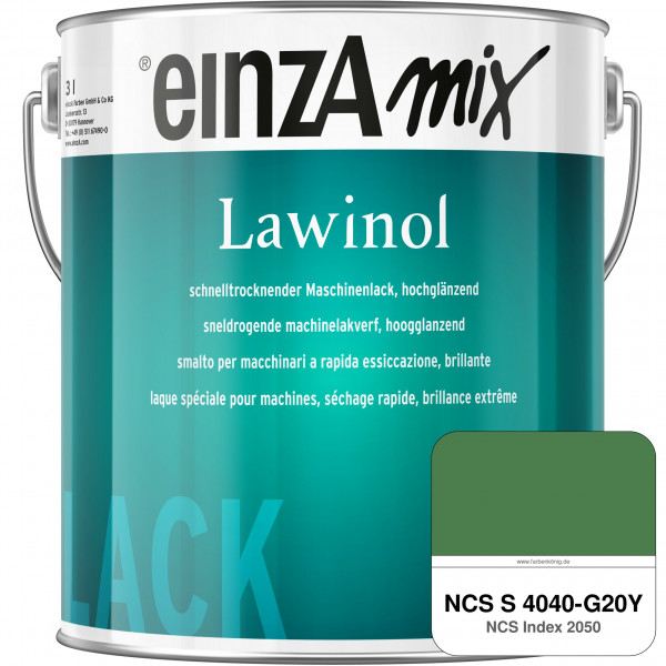 einzA Lawinol hochglänzend (NCS S 4040-G20Y)