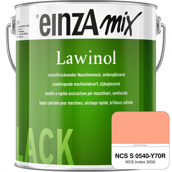einzA Lawinol seidenglänzend (NCS S 0540-Y70R)