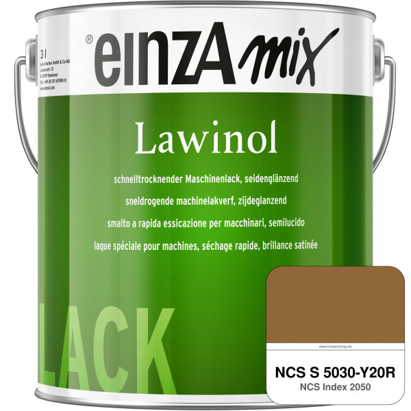 einzA Lawinol seidenglänzend (NCS S 5030-Y20R)