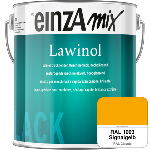 einzA Lawinol hochglänzend (RAL 1003 Signalgelb)