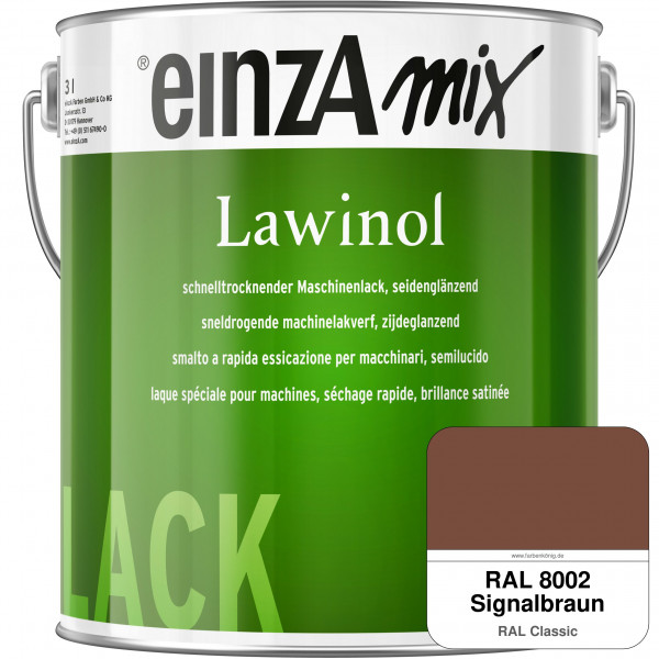 einzA Lawinol seidenglänzend (RAL 8002 Signalbraun)