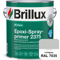 2K-Aqua Epoxi-Sprayprimer 2375 (RAL 7035 Lichtgrau) haftvermittelnde 2K-Grundierung auf nicht saugen