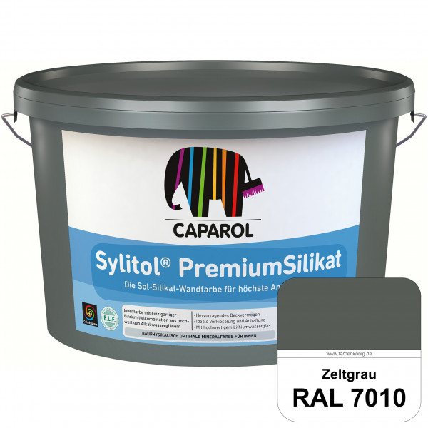 Caparol Sylitol PremiumSilikat (RAL 7010 Zeltgrau) - ehemals Histolith PremiumSilikat