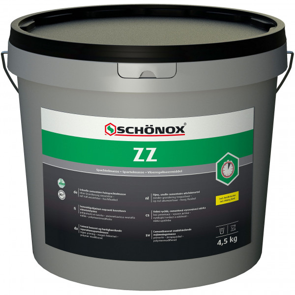 SCHÖNOX® ZZ - standfeste, universell einsetzbare Spachtelmasse