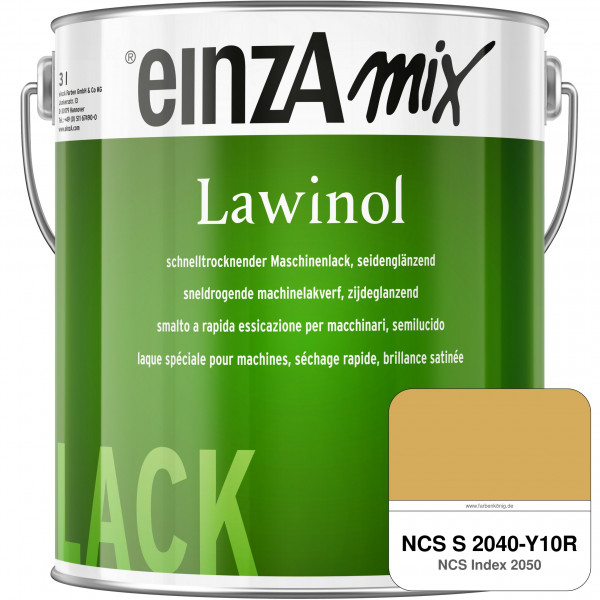 einzA Lawinol seidenglänzend (NCS S 2040-Y10R)