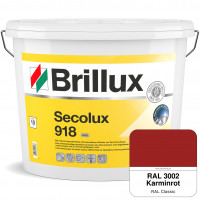 Secolux 918 TSR-Formel (RAL 3002 Karminrot) für den Einsatz auf WDVS - ehemals Silicon-Fassadenfarbe