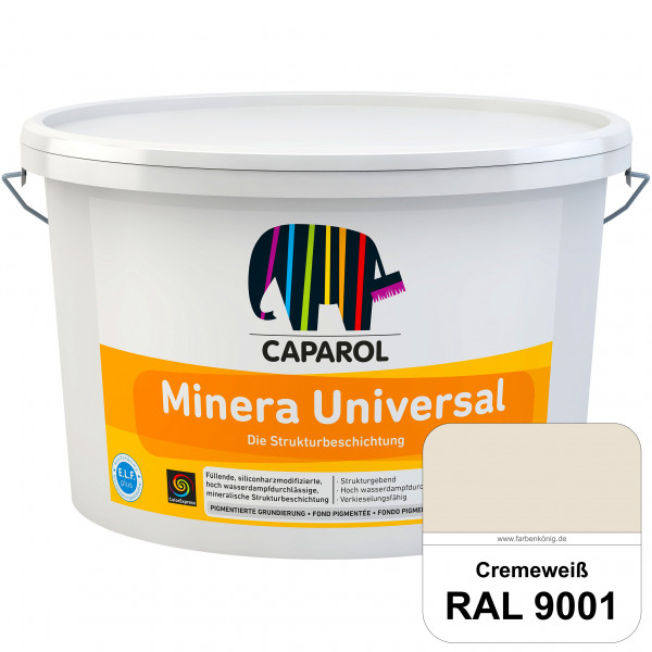 Minera Universal (RAL 9001 Cremeweiß) Füllende & quarzhaltiges Spezial-Grundiermittel