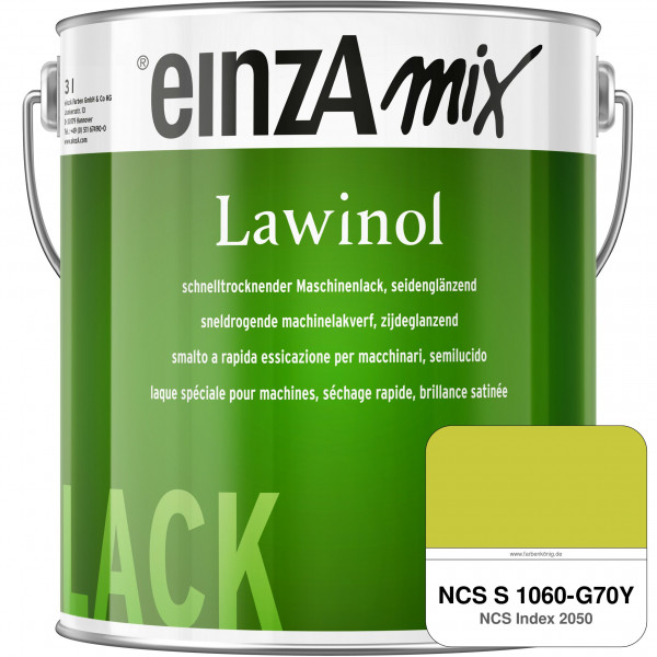 einzA Lawinol seidenglänzend (NCS S 1060-G70Y)