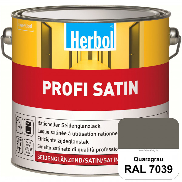 Profi Satin (RAL 7039 Quarzgrau) seidenglänzender Lack (Innen & Außen)