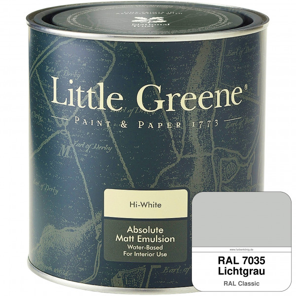 Absolute Matt Emulsion - Sample Pot 250 ml (RAL 7035 Lichtgrau)