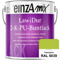 einzA LawiDur 2-K-PU-Buntlack - Seidenglanz (RAL 6039 Fasergrün)