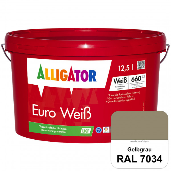 Euro Weiß LKF (RAL 7034 Gelbgrau)