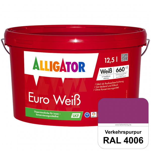 Euro Weiß LKF (RAL 4006 Verkehrspurpur)
