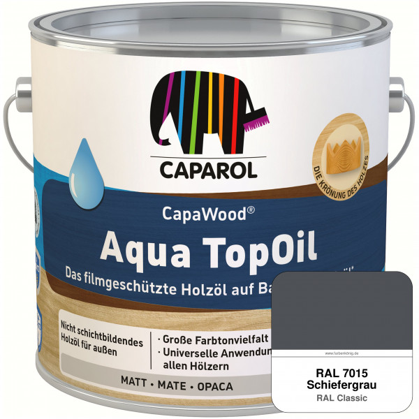 CapaWood® AquaTopOil (RAL 7015 Schiefergrau)