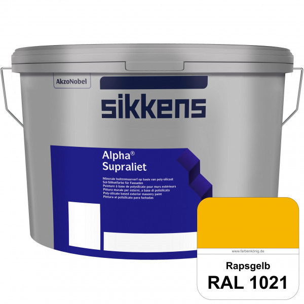 Alpha Supraliet (RAL 1021 Rapsgelb)