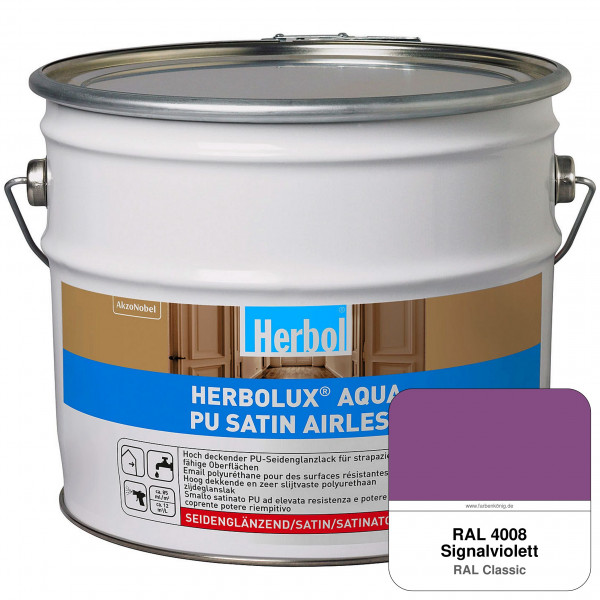 Herbolux Aqua PU Satin Airless (RAL 4008 Signalviolett)