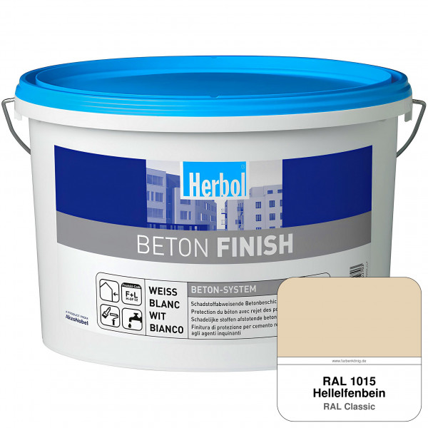Beton Finish (RAL 1015 Hellelfenbein)