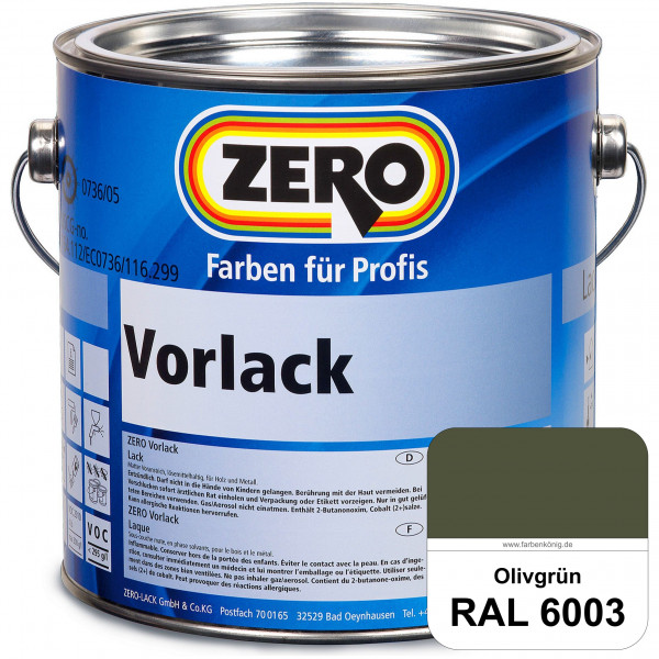 Vorlack (RAL 6003 Olivgrün)
